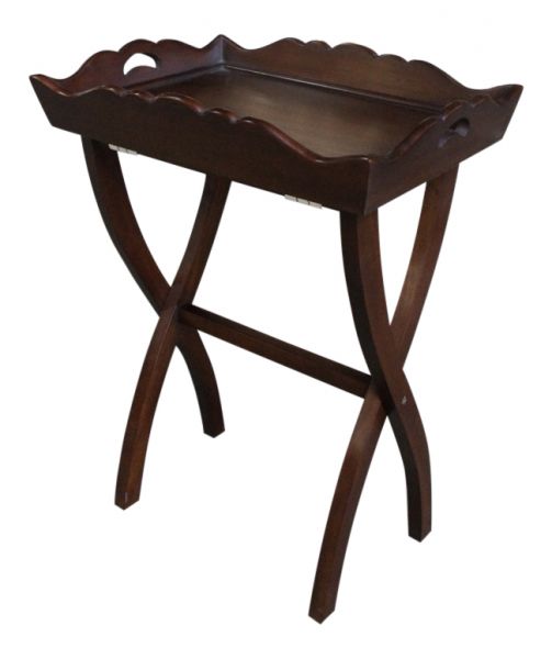 Mahogany Butlers Tray Table OCS033