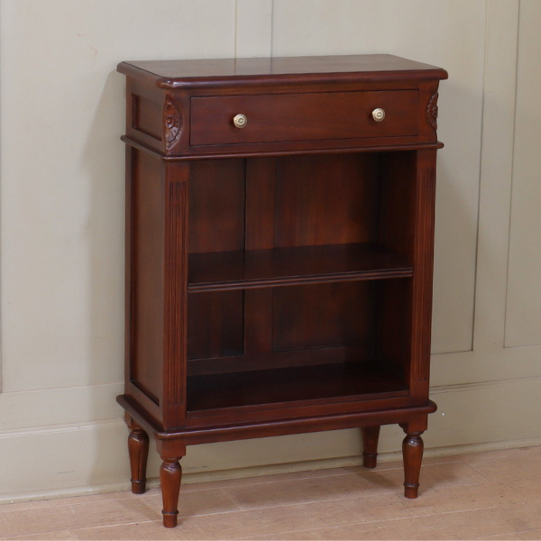 Solid Mahogany Petite Bookcase BCS005
