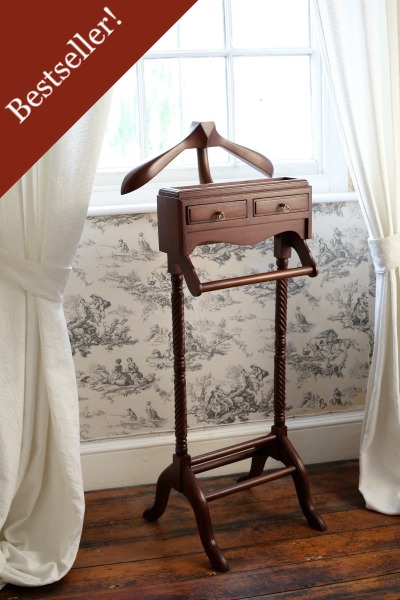 Traditional Mahogany Valet Stand PST008