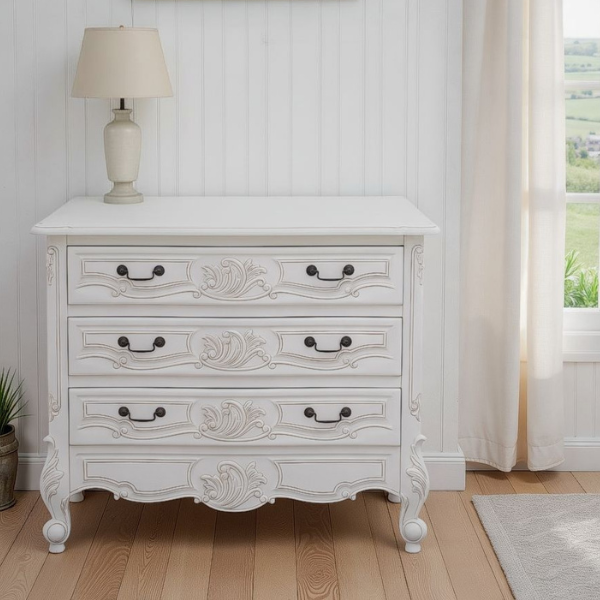French Rococo Chest of Drawers (3 drawers)