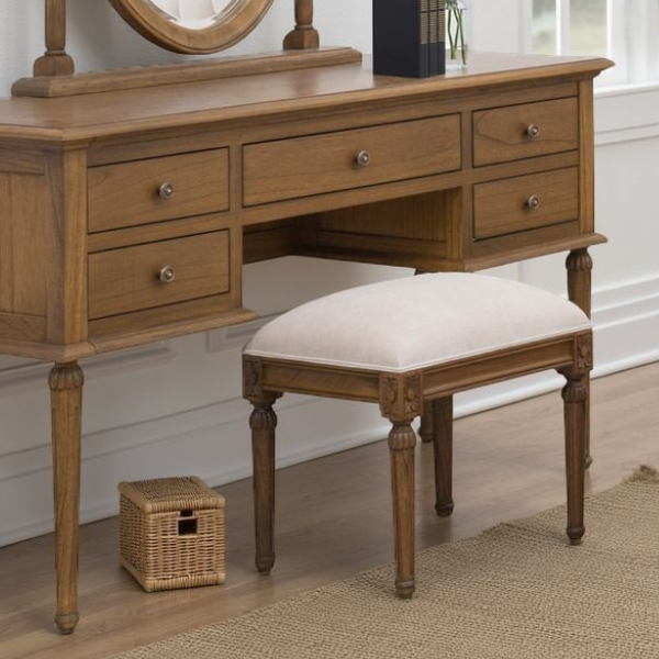 Serenity Antique French Style Stool