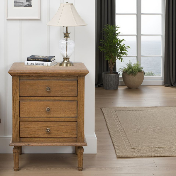 Serenity French Bedside Table