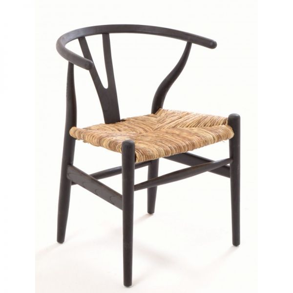 Shoreditch Black Wishbone Dining Chair