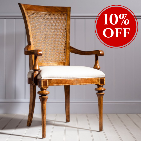 Spire Cane Back Arm Chair CHRF51