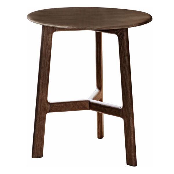 Madrid Walnut Round Side Table