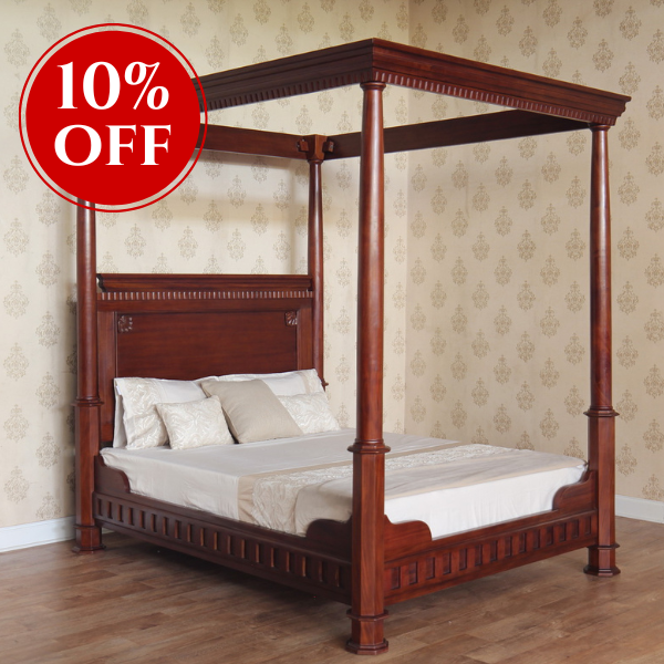 Tudor Four Poster Bed B022