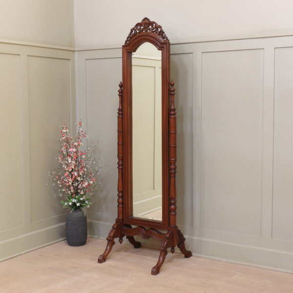 Victorian Cheval Mirror