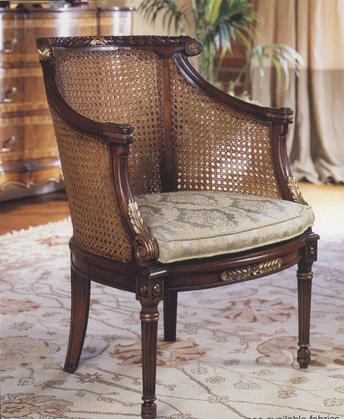 Double Rattan Arm Chair