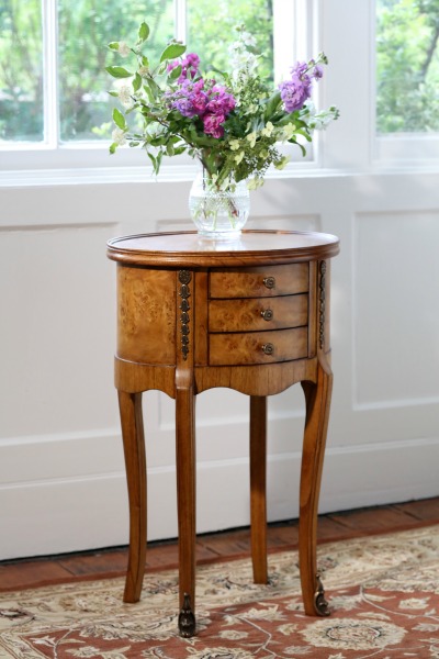 Hampton Walnut Side Table TW003 