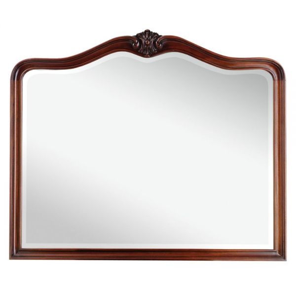 Olivia Mahogany Wall Mirror