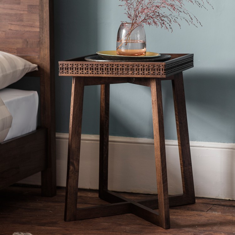 Boho Retreat Bedside Table