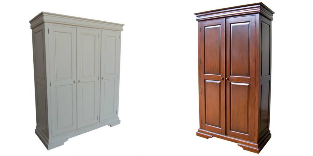 Mahogany Wardrobes for sale at Lock Stock and Barrel Furniture Lock