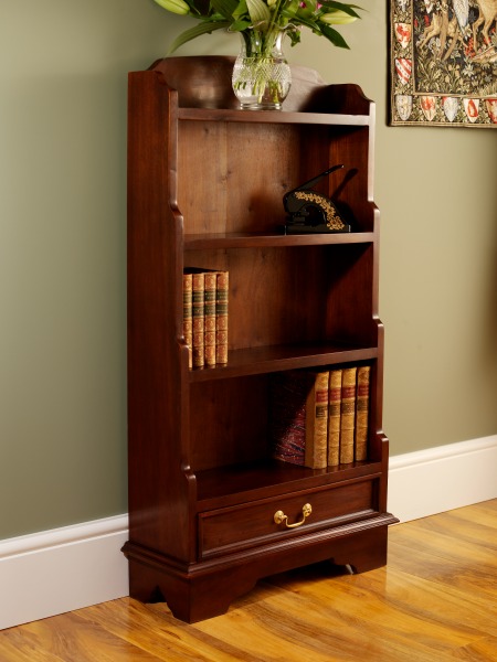 Solid Mahogany Bookcases Lock Stock Barrel Furniture Ltd