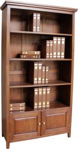 Solid Mahogany New York Bookcase