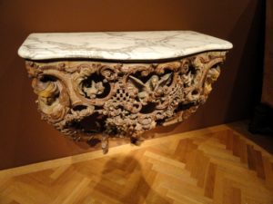 antique console table