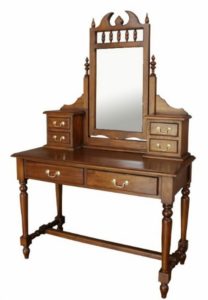 Gothic furniture antique dressing table