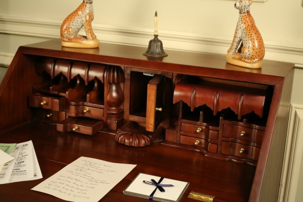 Georgian Mahogany Bureau