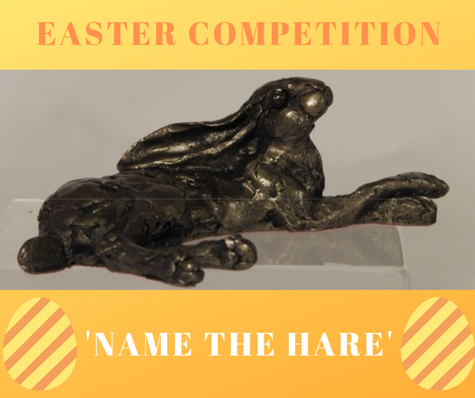 Competition prize of a Bronze sculpture of a Hare