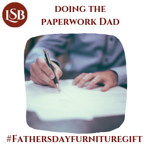 Fathers day furniture gifts quiz-paperwork dad