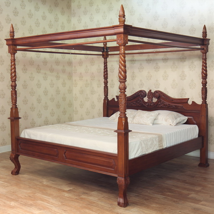 Mahogany Four Poster Beds