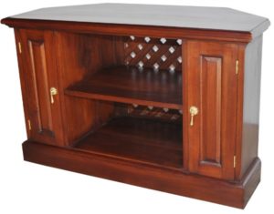 Mahogany Corner TV Unit (CBN002)