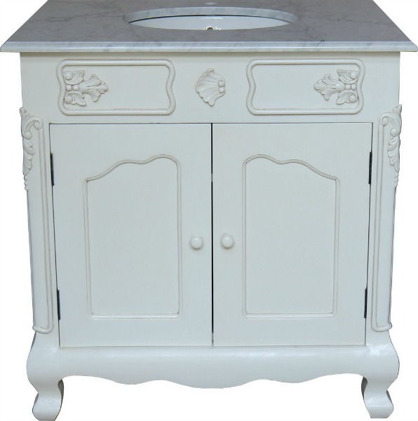 French Vanity Units: Small Single French Vanity Unit