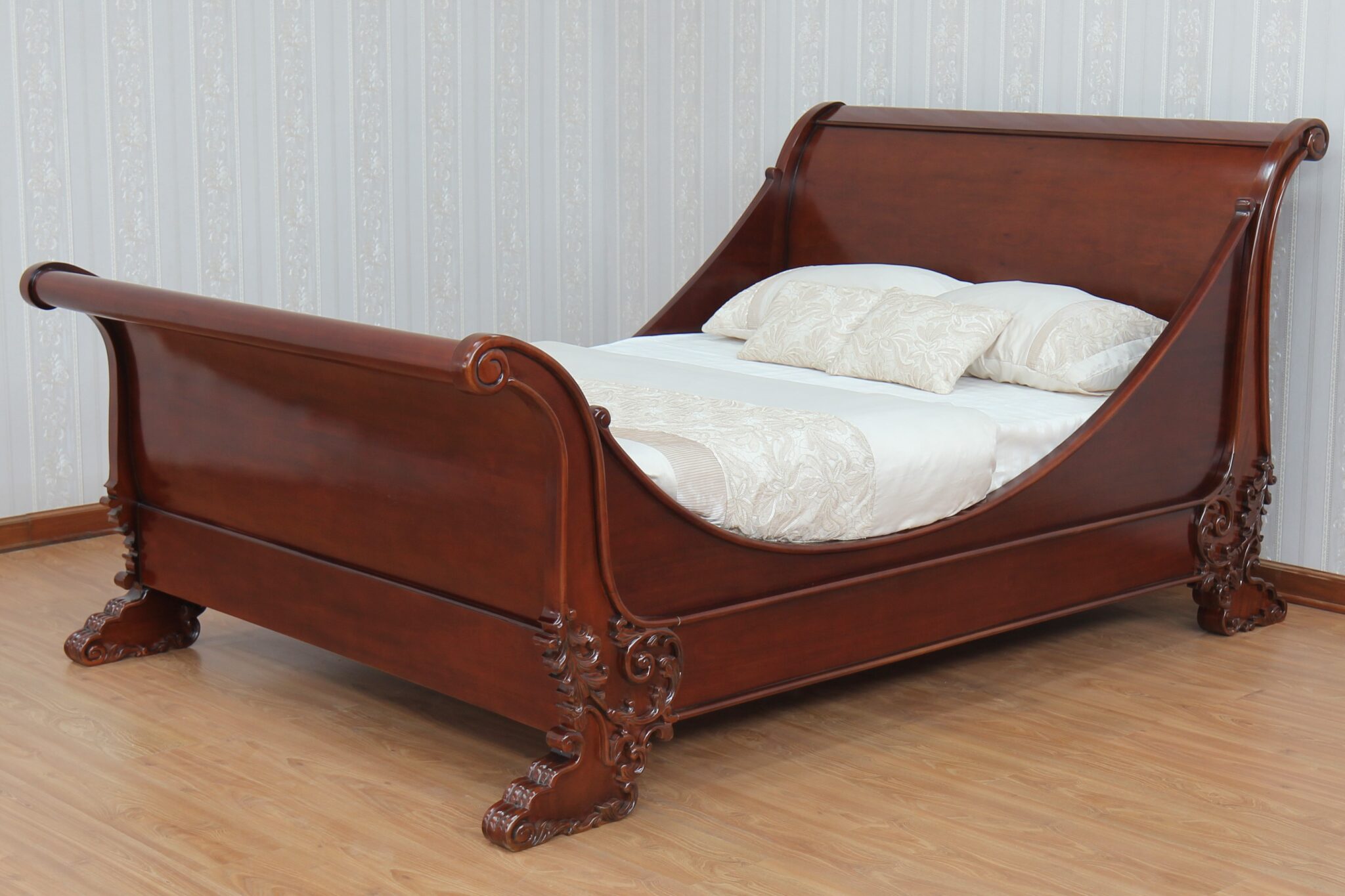 French Sleigh Beds for your French bedroom! Lock Stock & Barrel