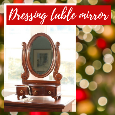Dressing Table Mirror with Drawers
