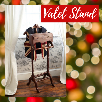 Mahogany Valet Stand