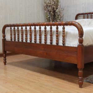 Bobbin Bed Frame close up