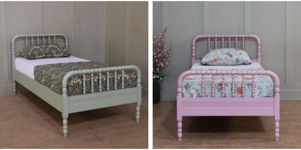 How to order a Bobbin Bed Frame in your choice of colour - collage 3